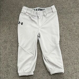 Under Armour White Baseball Pants